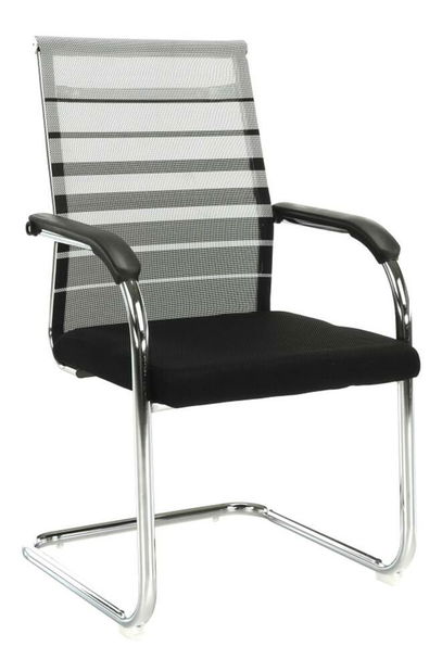 Konferenční židle Ertozinence (šedá + černá)