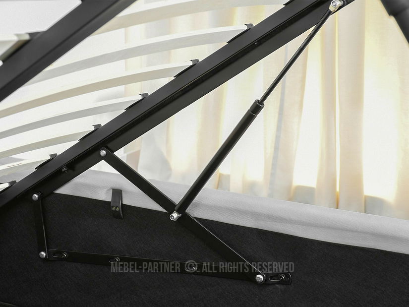 Manželská postel 160 cm Respondio 160 (šedá)