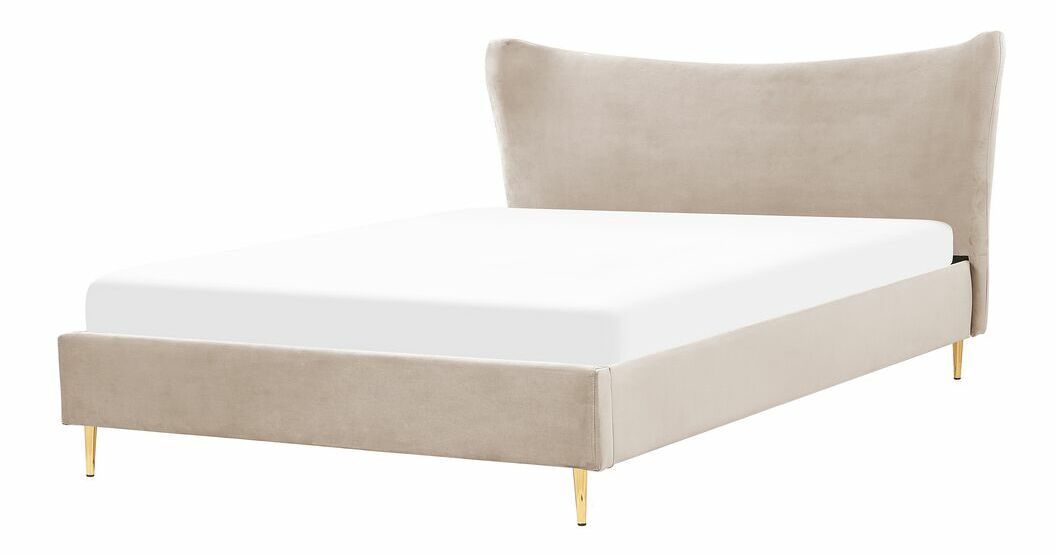 Manželská postel 160 cm Chaza (šedohnědá)