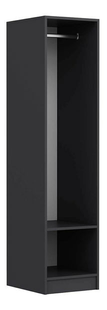 Šatní skříň Mintenker C (antracit)