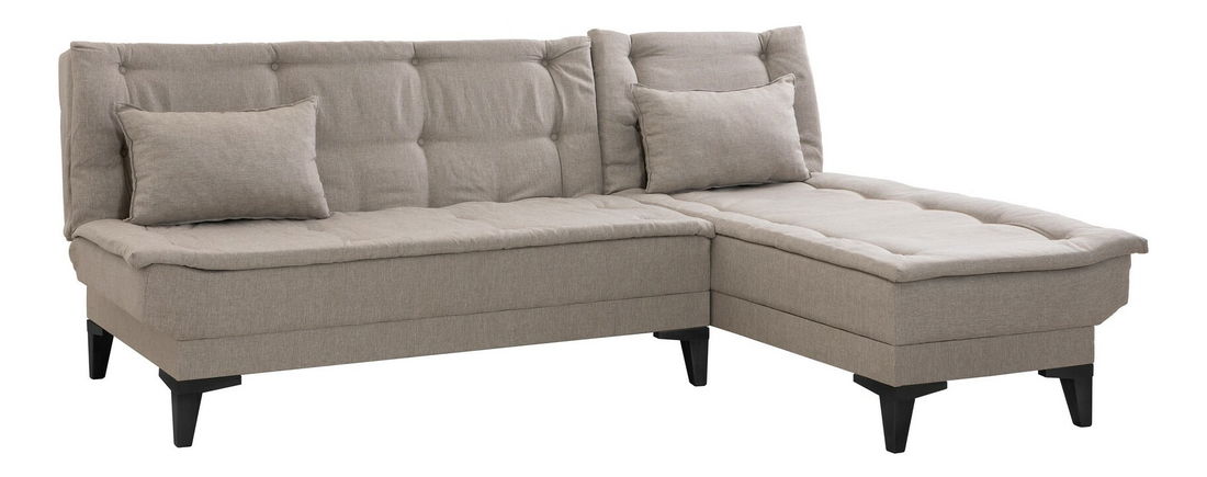 Rohová sedačka Santic (Krémová)