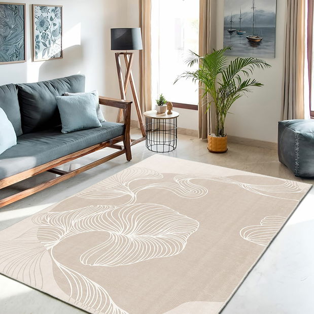 Koberec 160 x 230 cm Infence 19 (krémová)