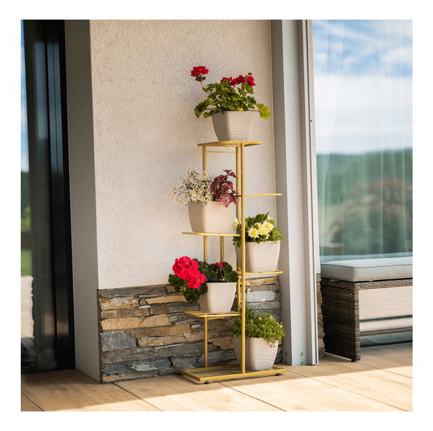 Kvetináč Beaumont 3 (zlatá) *bazar