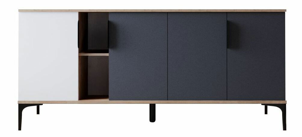 Skříňka Taria (bílá + dub)