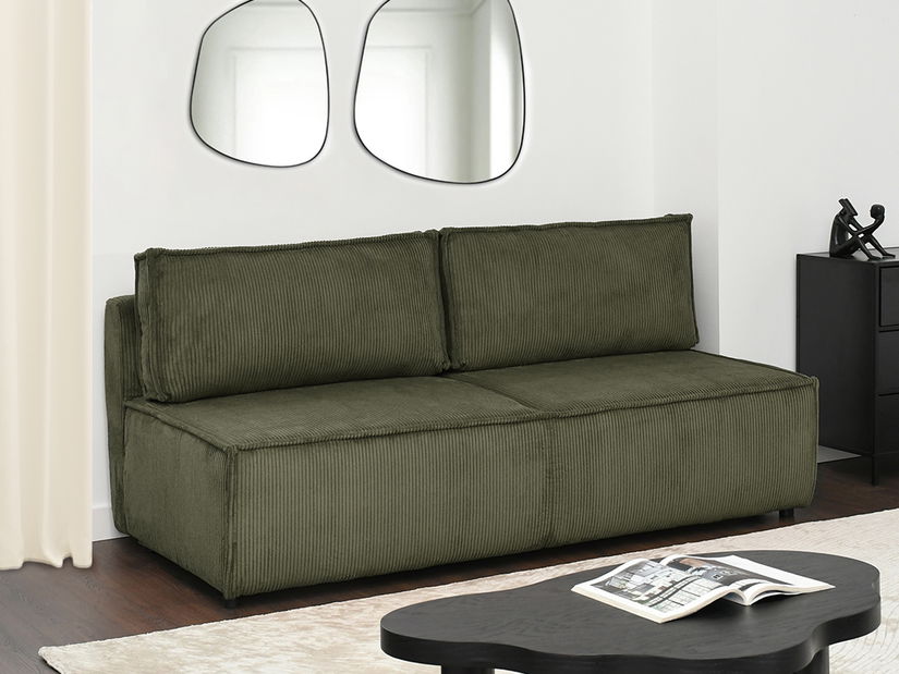 Pohovka dvousedačka Nazismo (černá)