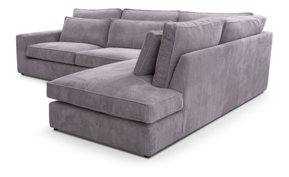 Rohová sedací souprava Carbus (modrá) (P)