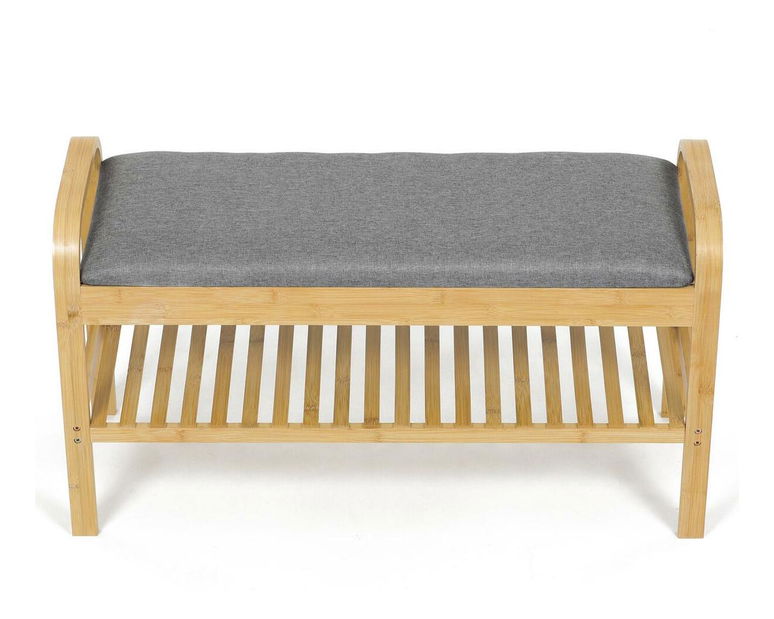 Botník Documentos (bambus + šedá)