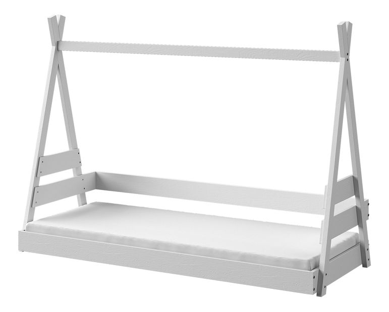 Postel 80x190 cm Thea (antracitová)