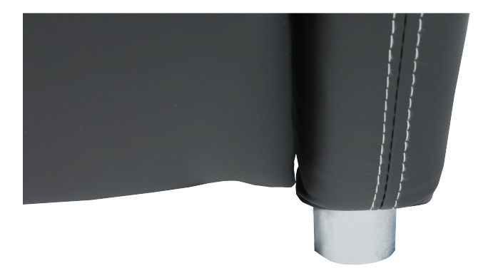 Relaxační křeslo Francesco CH-113100 kůže PU šedá