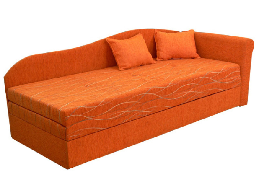 Rozkládací postel (válenda) 80 až 160 cm Kathrin (s molitanovou matrací) (P)