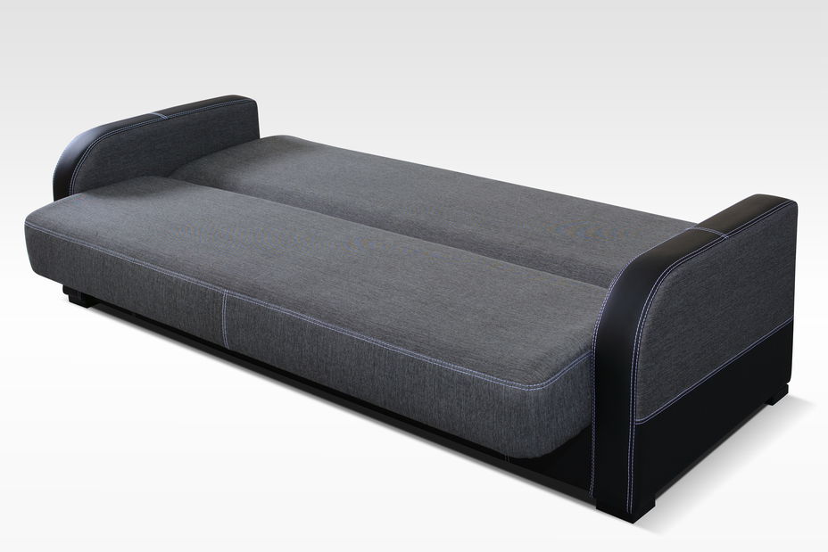 Pohovka Forgo (šedá + černá)