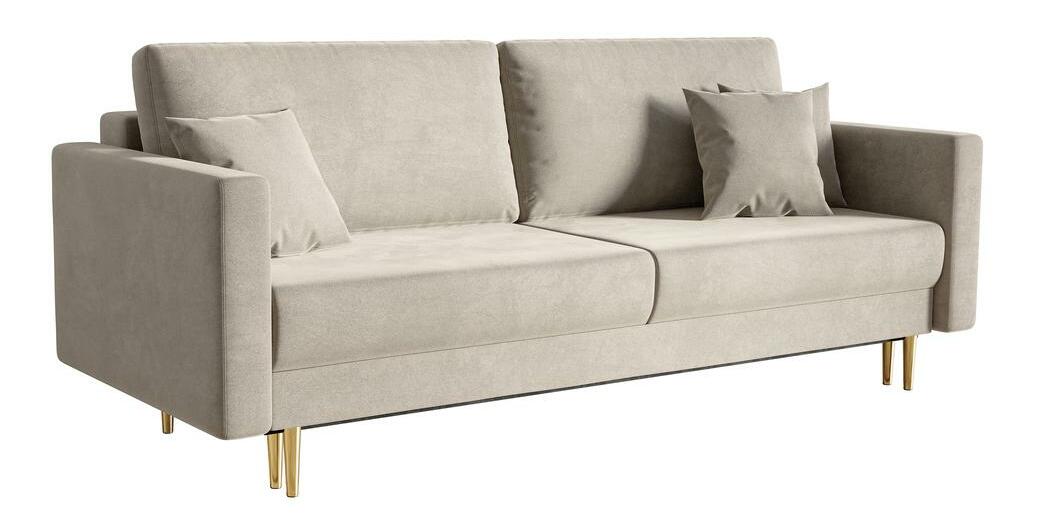 Pohovka třísedačka Vallera (béžová)