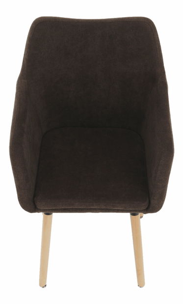 Jídelní židle Dabir (tmavohnědá)