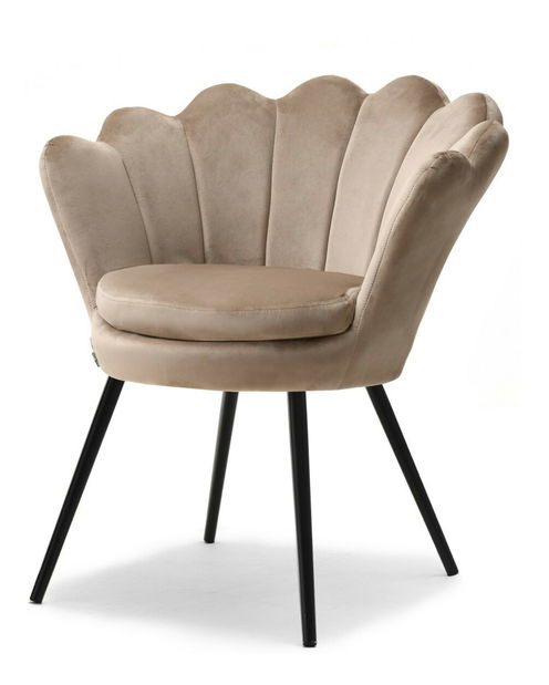 Relaxační křeslo Laziam (béžová + černá)