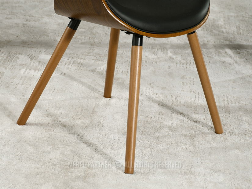 Židle Bjorn K (ořech tmavý + ořech)