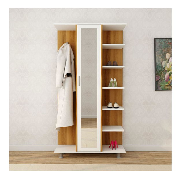 Předsíňová stěna Cercei (dub + bílá)