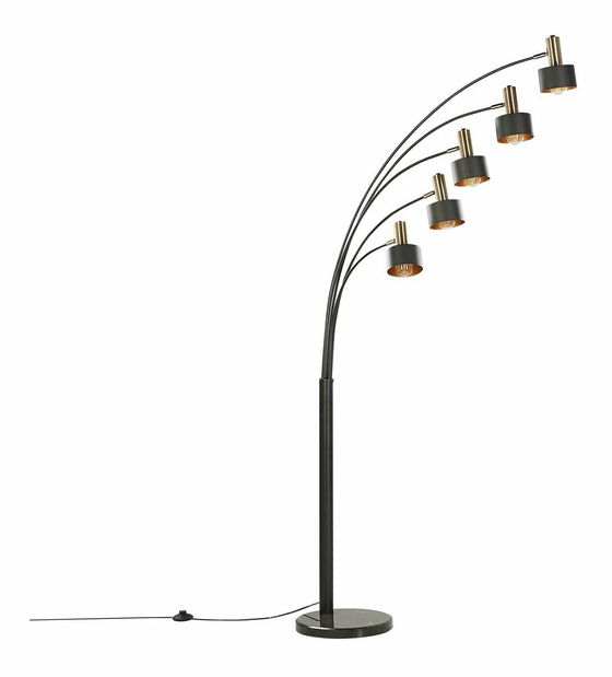 Stojanová lampa Alvina (černá)