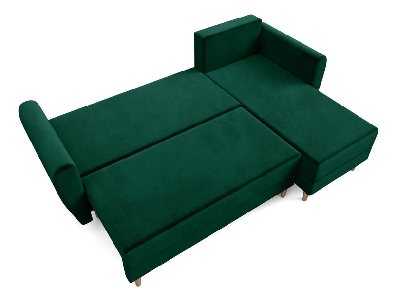 Rohová sedací souprava Palermo (zelená) (P)
