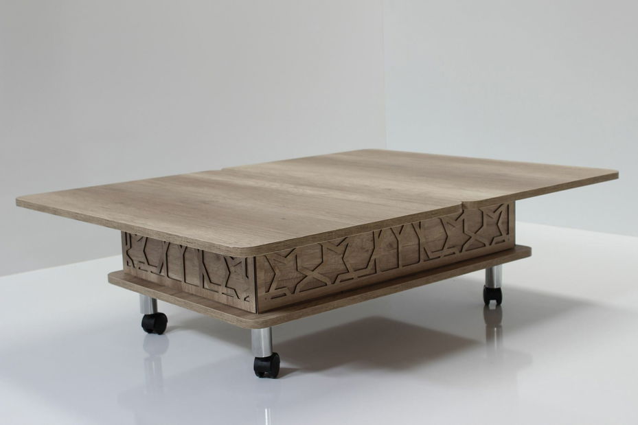 Konferenční stolek Adat (bílá)