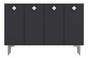 Skříňka Morana (bílá + černá)