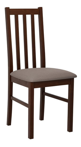 Jídelní židle Dalam X (ořech + taupe)