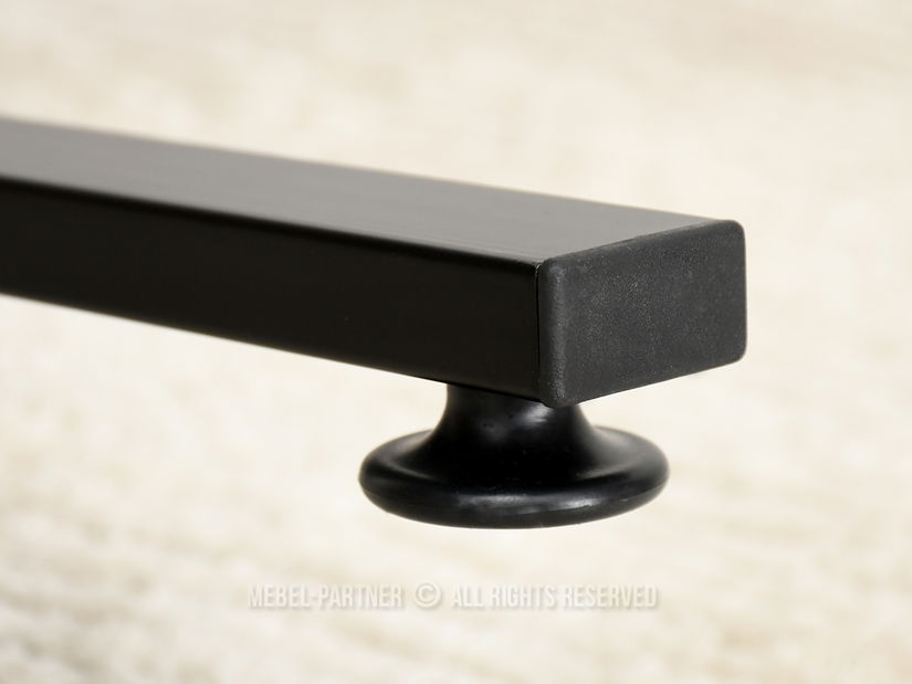 PC stolek Matts C (černé dřevo + černá)