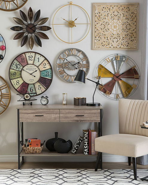 Nástěnná dekorace Zumio (zlatá)