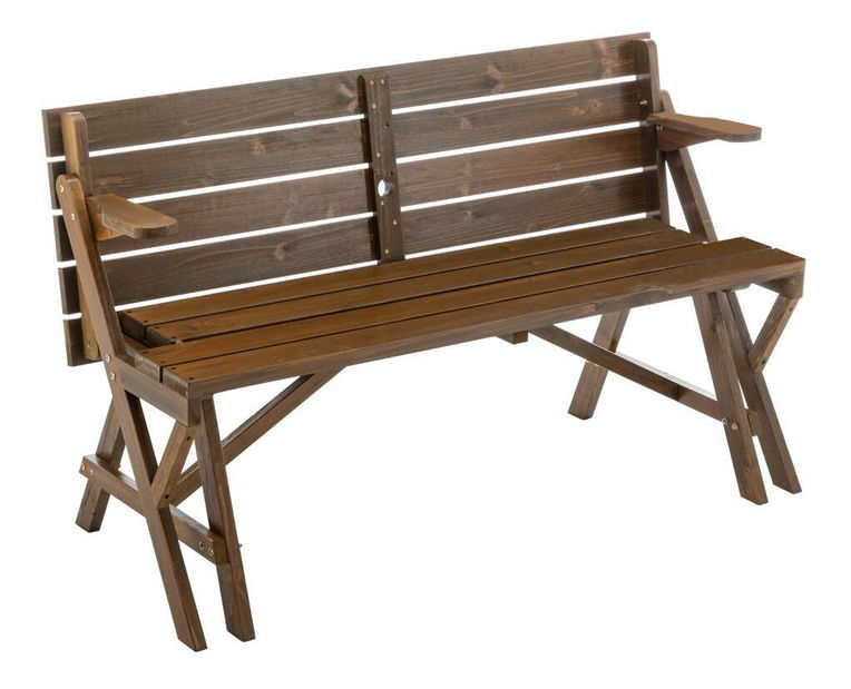 Zahradní stůl Zadar (hnědá)