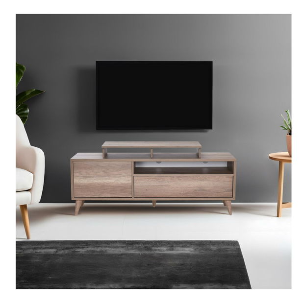 TV skříňka Thea 4 (ořech světlý)