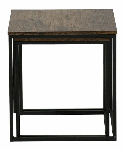 Set 2ks. konferenčních stolků Dennis (tmavé dřevo)