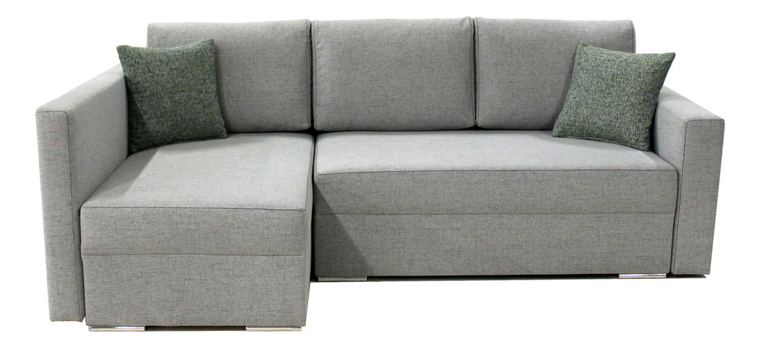 Rohová sedací souprava BRW Kris Lux 3DL URC (šedá) (L)