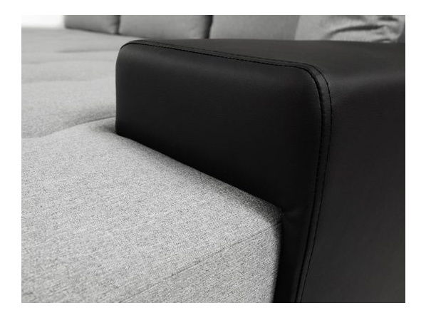 Rohová sedací souprava Hesron (bílá)