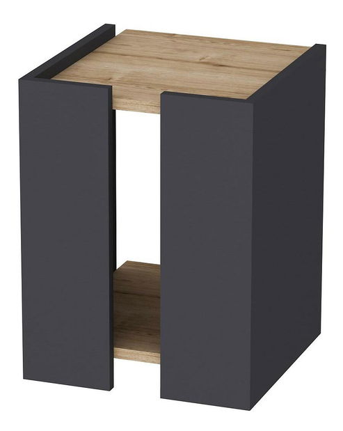 Příruční stolek Tilata (dub safírový + antracit)