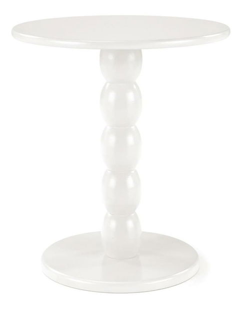 Příruční stolek Cyrillo (bílá)