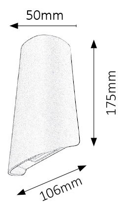 Venkovní svítidlo Cardiff 8794 (antracit + šedá)