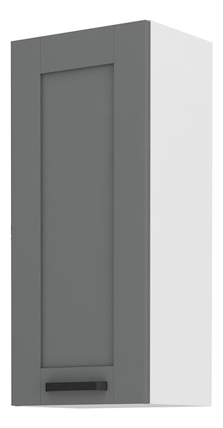 Horní kuchyňská skříňka Lucid 40 G 90 1F (dustgrey + bílá)