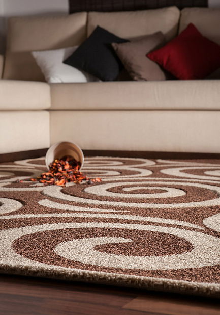 Kusový koberec Havanna Handcarving 412 Mocca