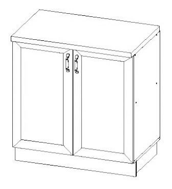 Dolní skříňka Felicia FE-10/D80