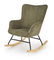 Houpací křeslo Belveder (olivová)