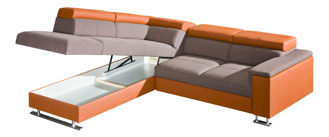 Rohová sedací souprava Borden 1 (L)