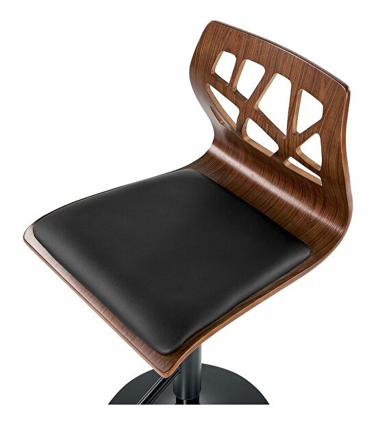 Barová židle Petza (tmavé dřevo)