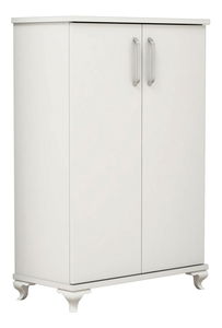 Skříňka na boty Asana (bílá)