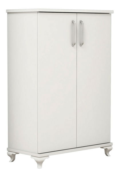 Skříňka na boty Asana (bílá) *bazar