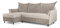 Rohová sedací souprava Goofy (L) (světlobéžová)