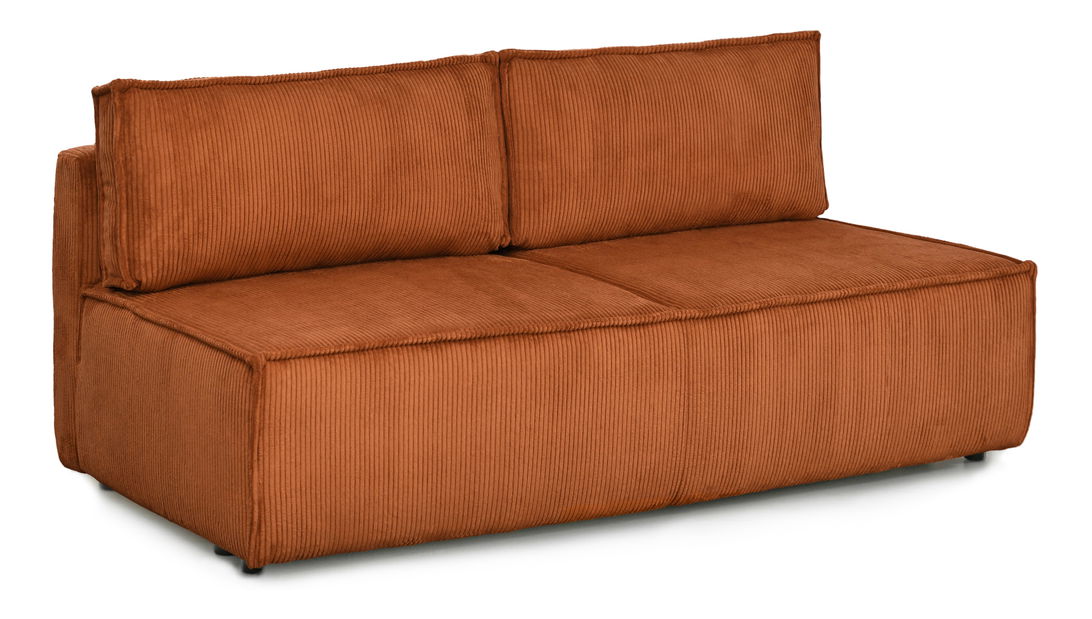 Pohovka dvousedačka Nazismo (černá)