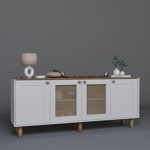 Komoda Bohsody K (ořech světlý)