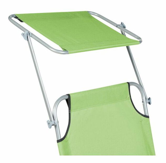 Zahradní lehátko Flor (limetková)