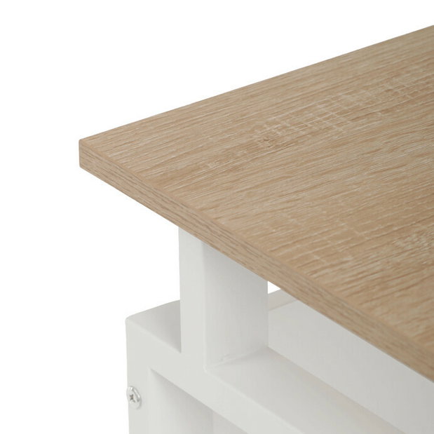 PC stůl Apacio (hnědá)