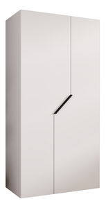 Šatní skříň Alaris 1 100 (bílá + černá)