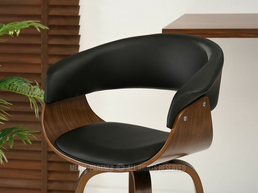 Židle Enzo H (ořech tmavý + ořech)